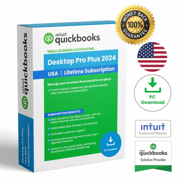 QUICKBOOKS Desktop Pro 2024 – LIFETIME LICENSE