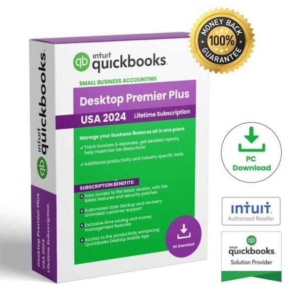 QUICKBOOKS DESKTOP PREMIER 2024 LIFETIME LICENSE